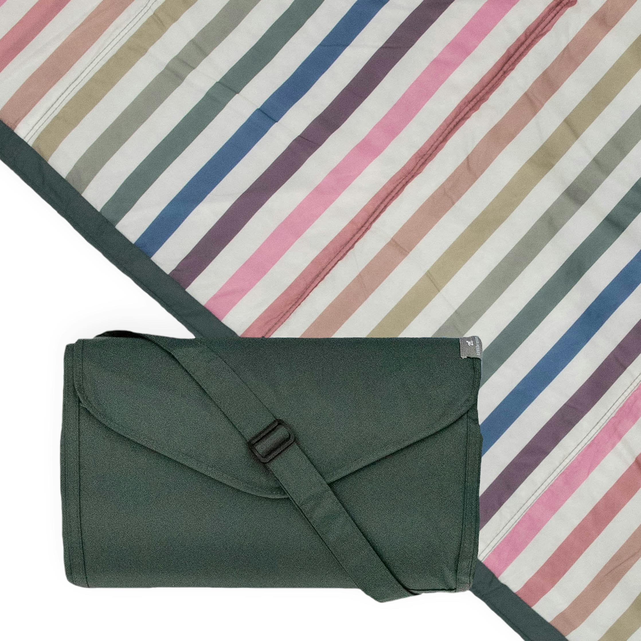 Outdoor Blanket - Chroma Rugby Stripe