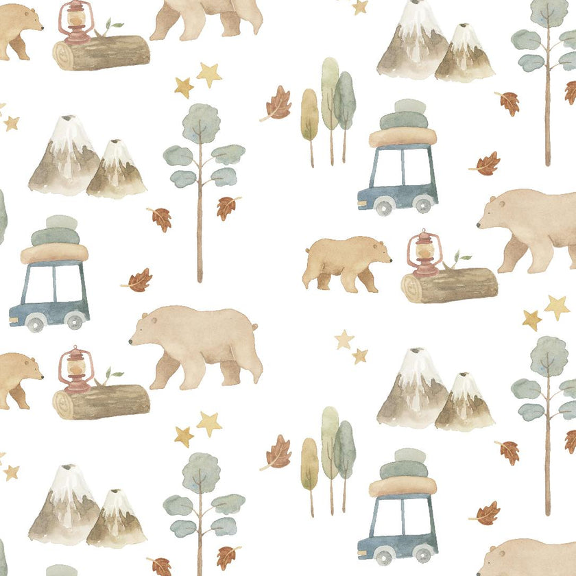 Forest Adventure Pima Long Pajama Set
