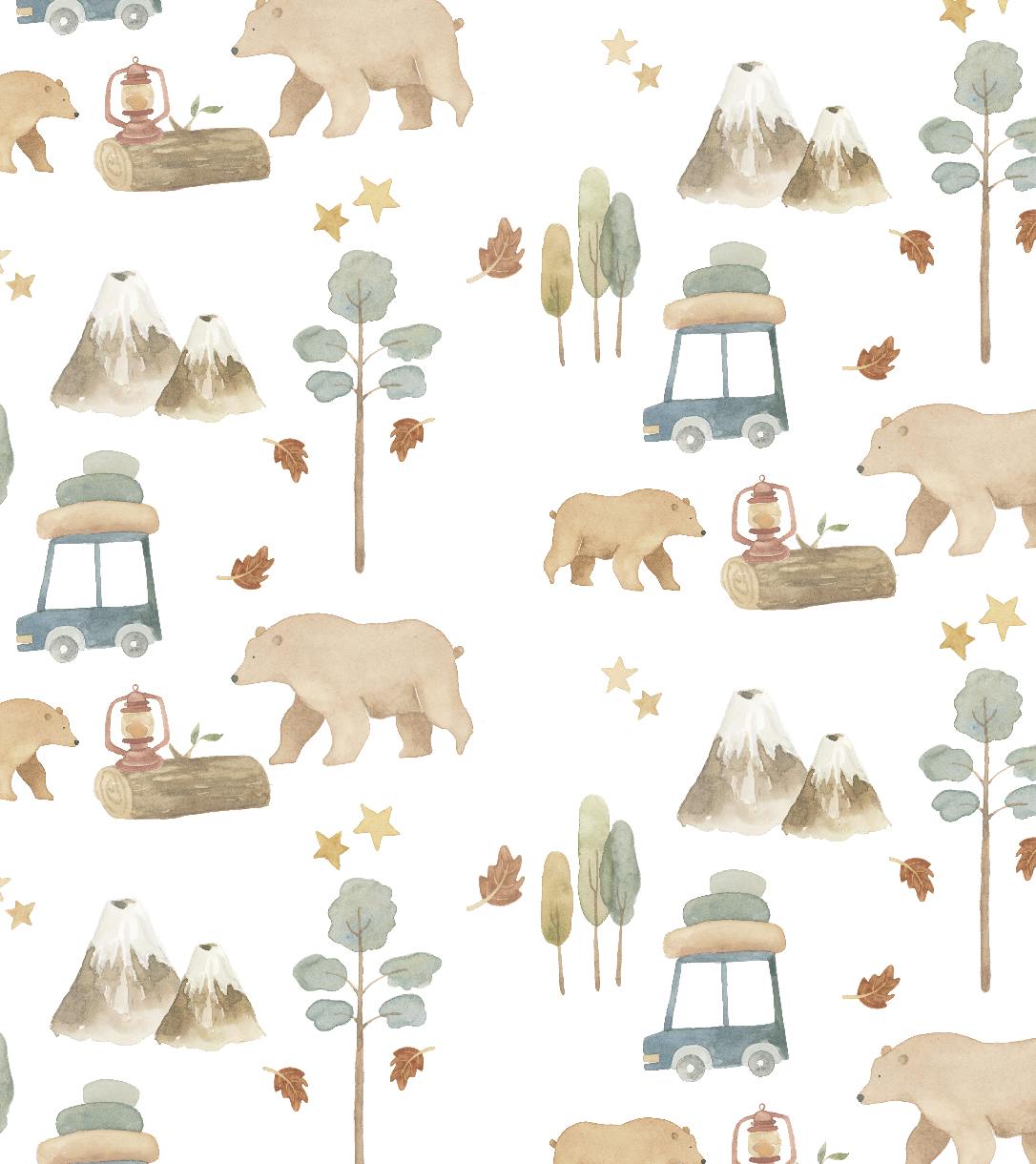 Forest Adventure Pima Long Pajama Set