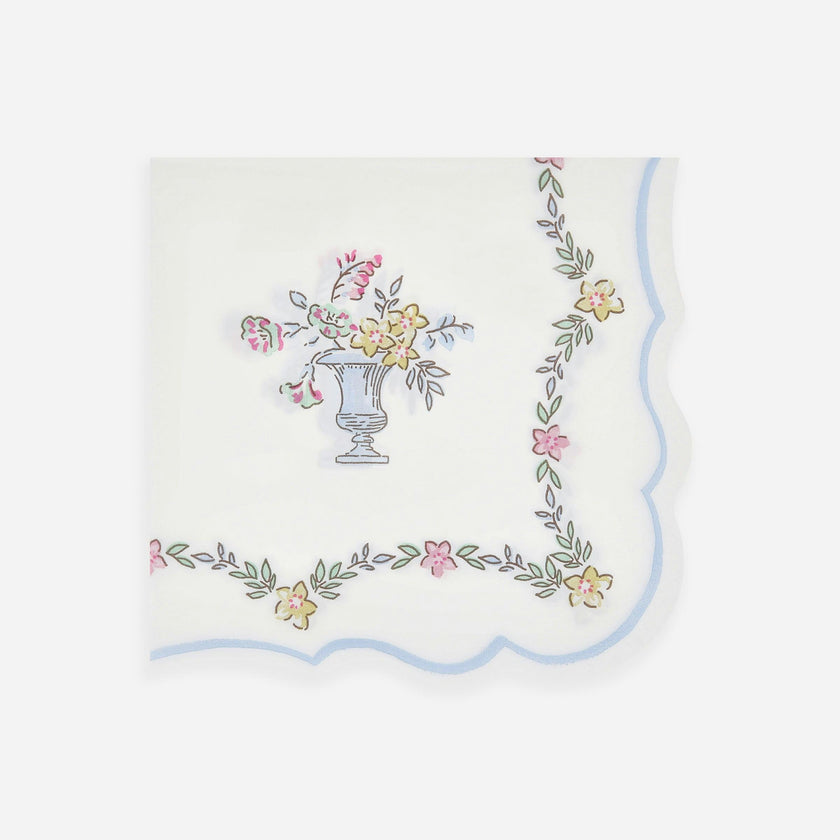 Chintz Border Large Napkins
