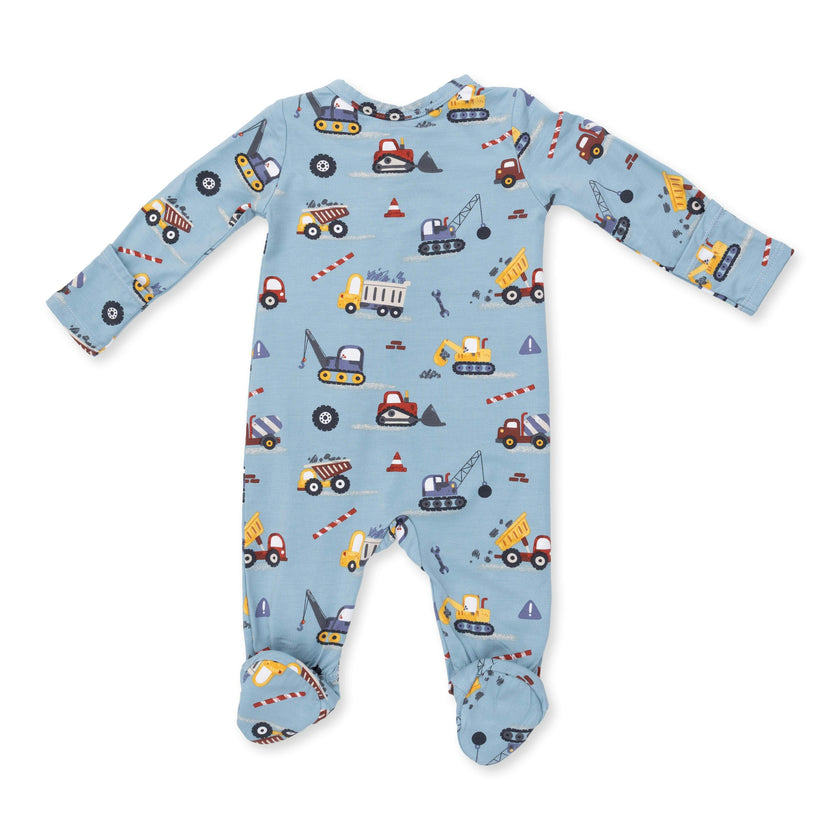 Crayon Construction - 2 Way Zipper Footie