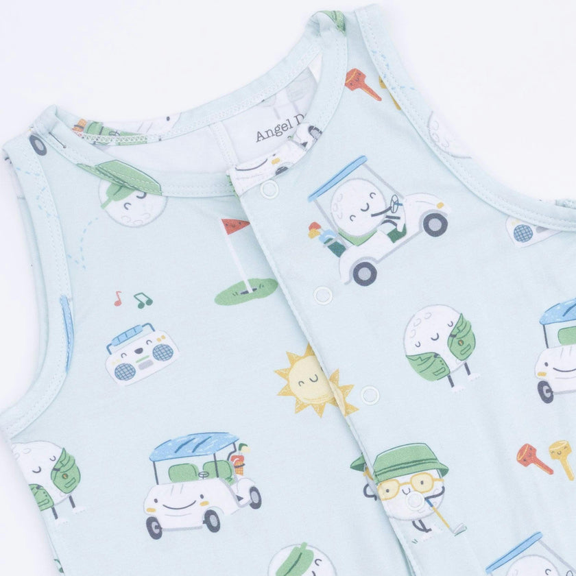 Golf Pros - Sleeveless Shortie Romper