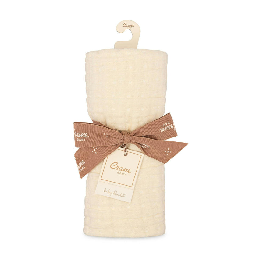 Multi-Layer Cotton Muslin Baby Blanket (Honey Ombre)