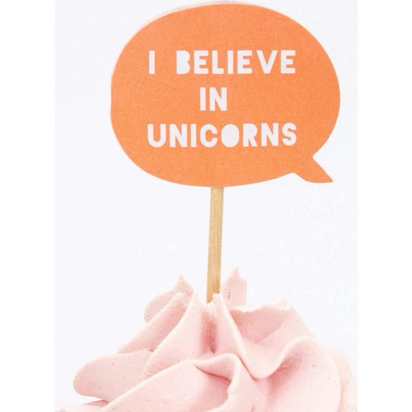 I Believe In Unicorns Cupcake Kit