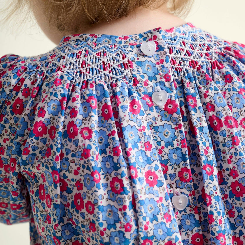 Smocked Baby Dress Odette