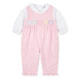 Corduroy Longall with Hearts