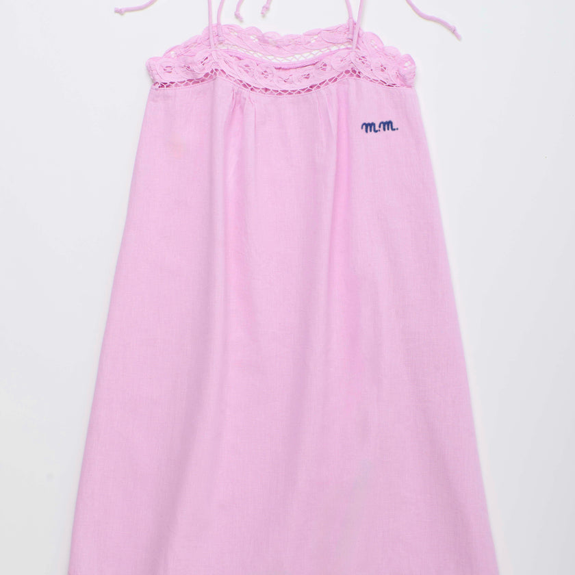 ISLA LACE DRESS PINK