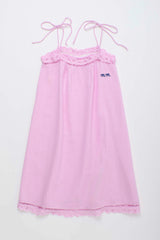 ISLA LACE DRESS PINK