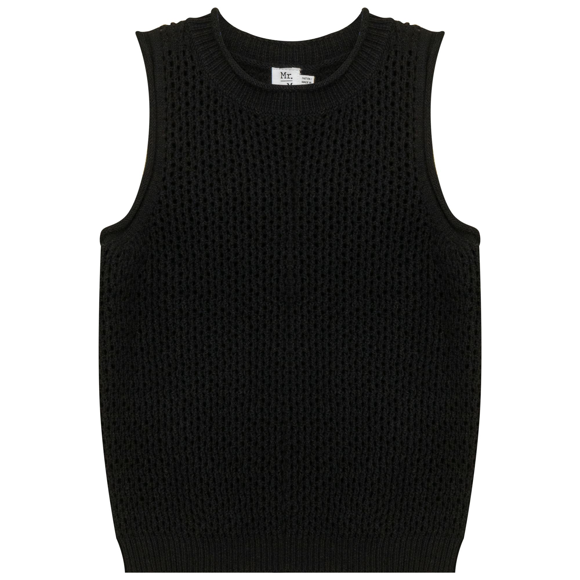 Crochet Knit Vest