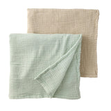 SWOON 2-Pack Crinkle Muslin Baby Swaddle Blanket