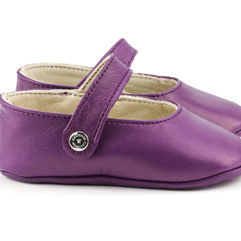 Little Royals Leather Booties Matilde - Mauve