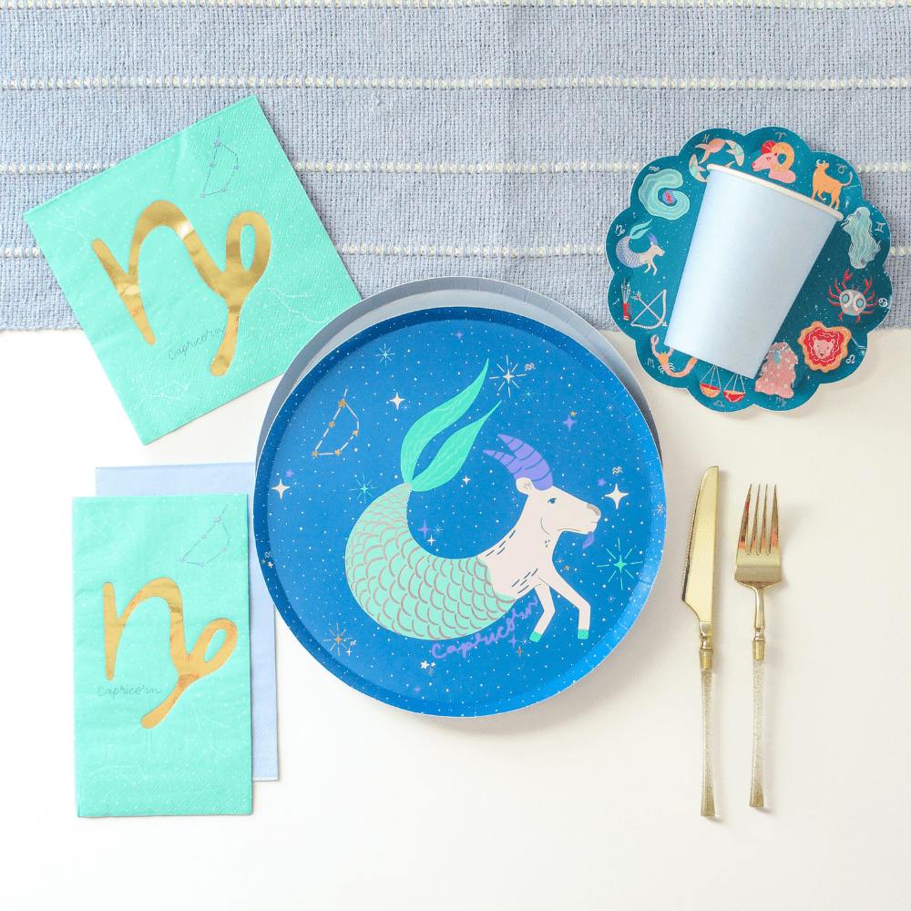 Zodiac Capricorn Large Napkins