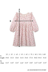 Kate Dress in Blushing Blooms