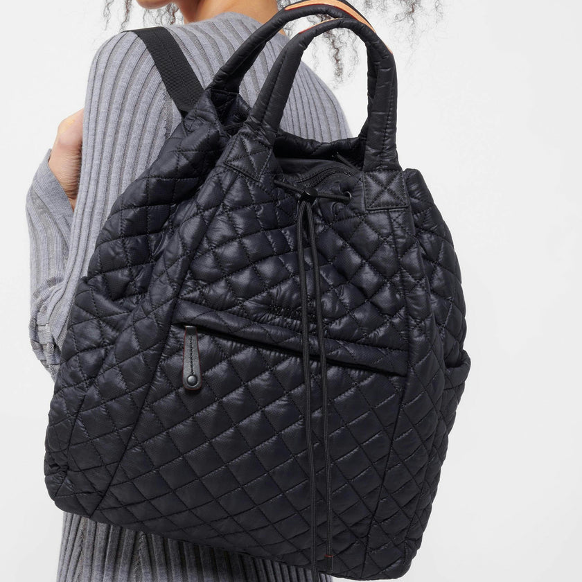 Black Metro Convertible Backpack
