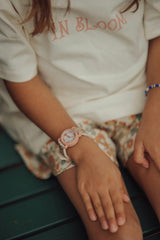 Classic Watch | Silicone + Stainless Steel | In Bloom