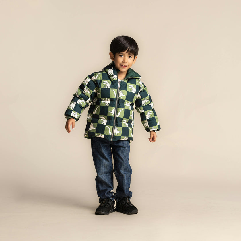 Alex Reversible Puffer Dino Block