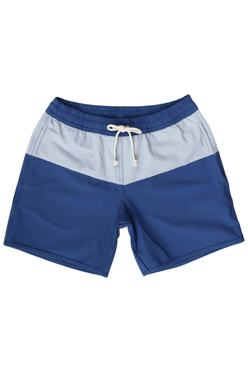 Jack Swim Shorts Space Blue And Ivory