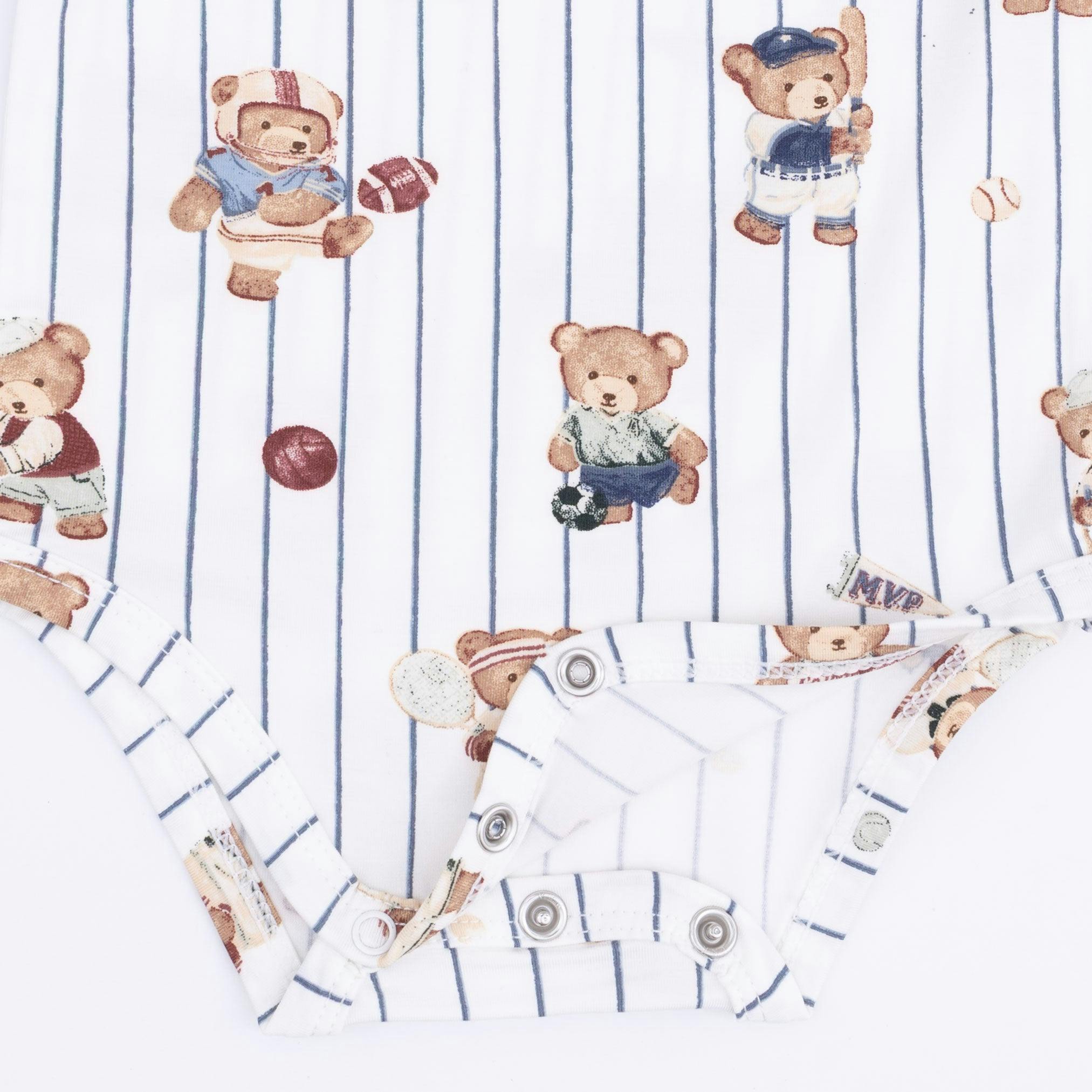 Mixed Sports Bears - Long Sleeve Bodysuit