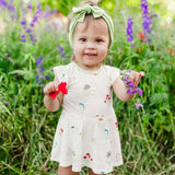 Twirl Bodysuit Dress, Florals