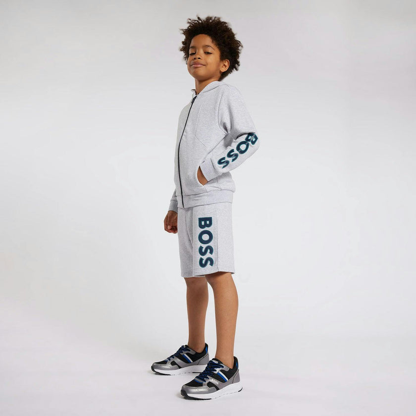 BOSS KIDSWEAR Contrast Logo Sweat Shorts