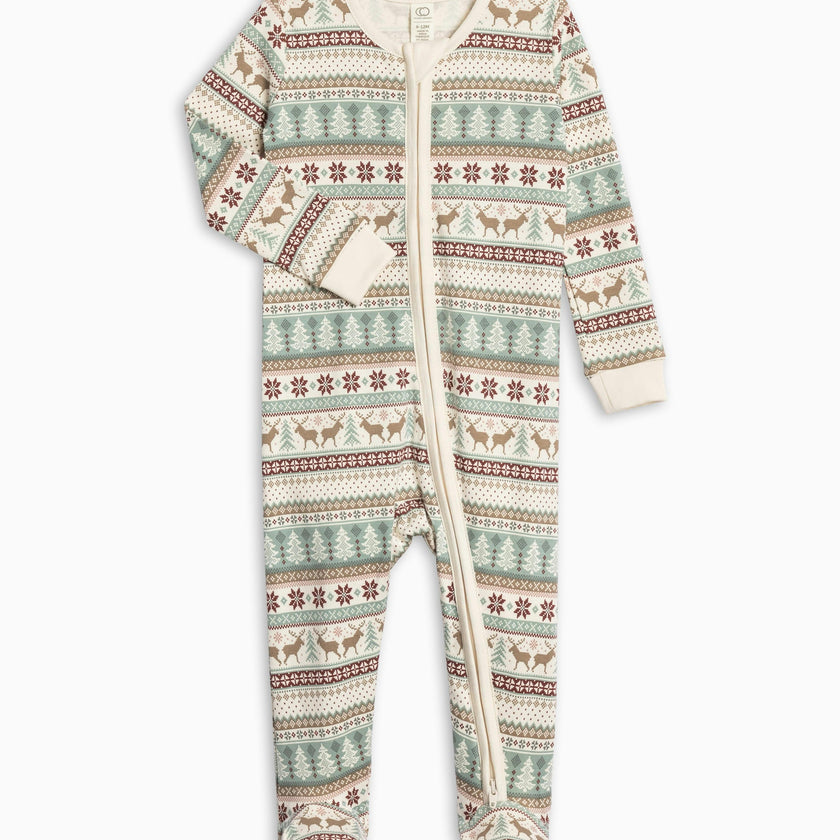 Peyton Zipper Sleeper Starlight / Pine