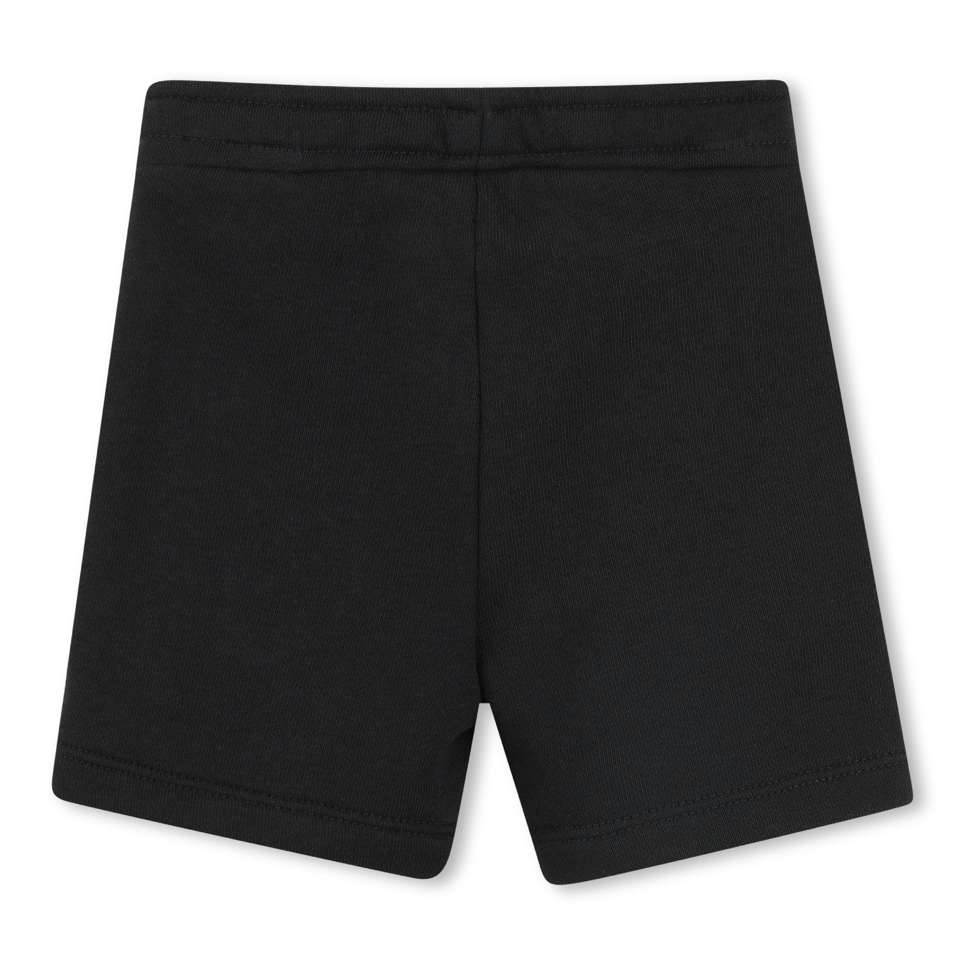 Black Logo Shorts