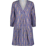 Marina Women's Mini Dress Chambray Ikat, Blue