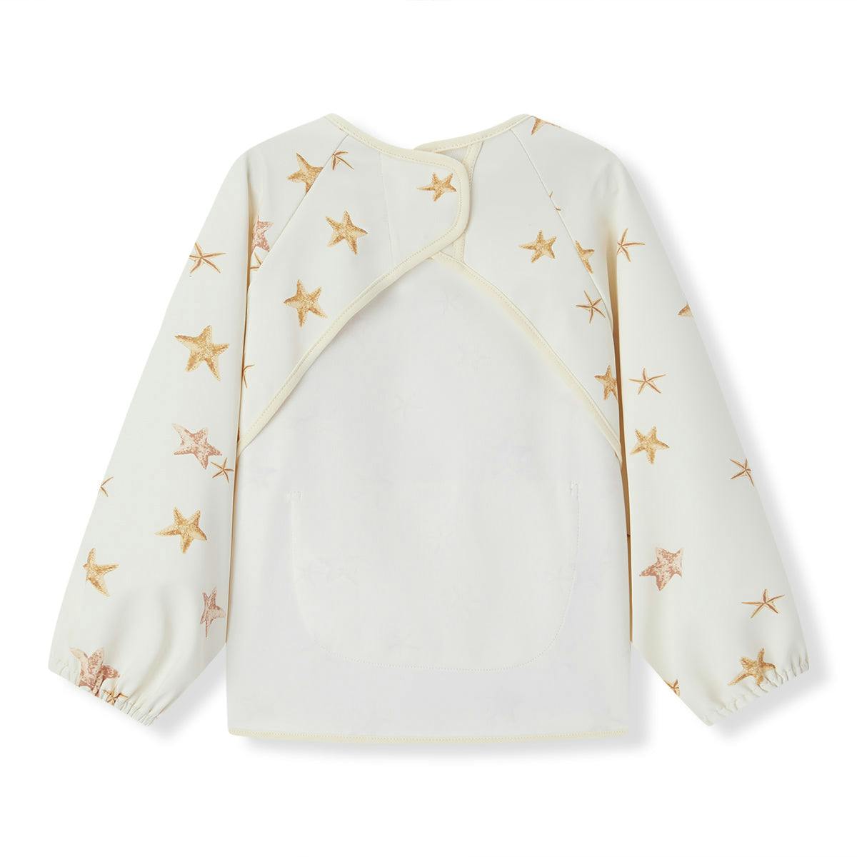 Starfish Dreams Long Sleeve Pocket Bib
