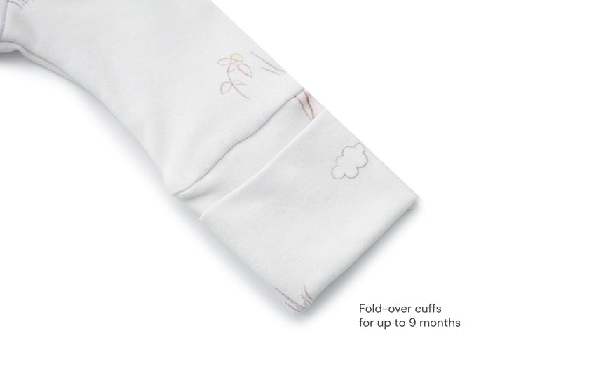 Organic Cotton Magnetic Footie Pajama - Petits Rêveurs