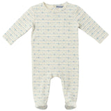 Stripped Dotted Heart and Star Onesie