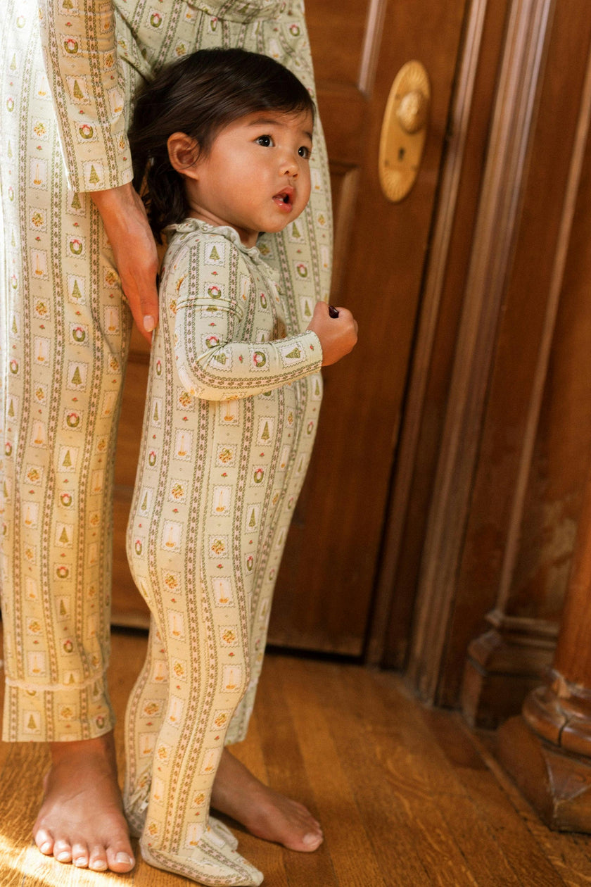Baby So Soft Onesie in Merry Mail Linear