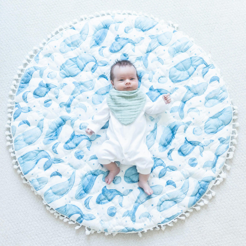 Kaleidoscope River Cotton Bandana Baby Bib (3 Pack)