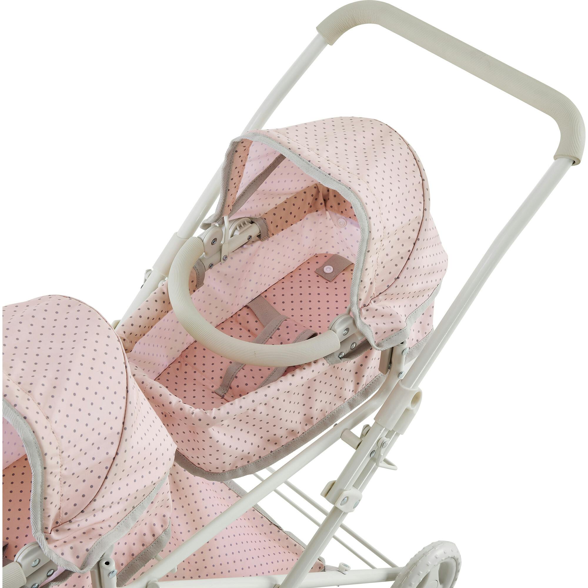 Olivia's Little World Doll Double Bassinet Stroller