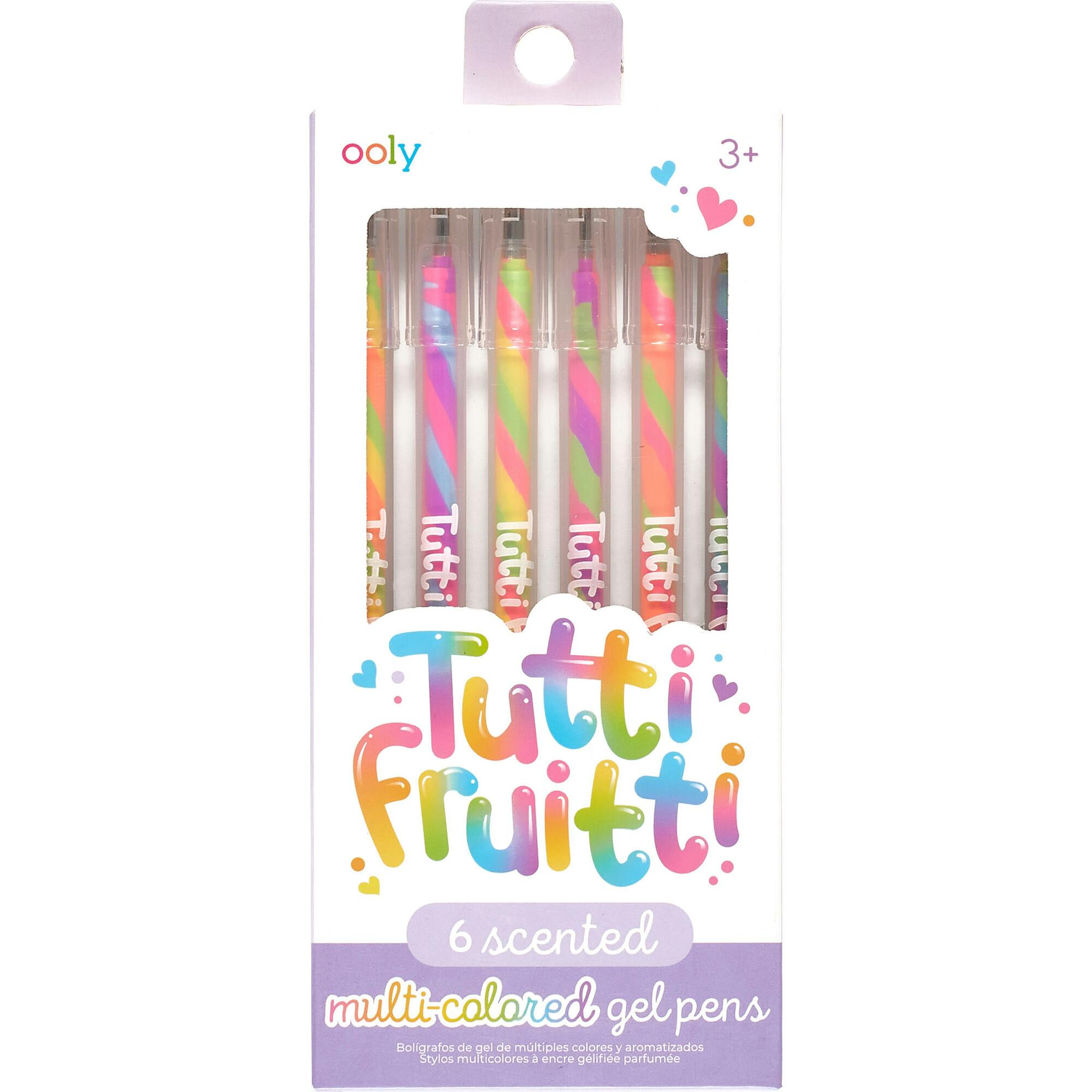Tutti Fruitti Scented Gel Pens - Multi-Colored - Set of 6