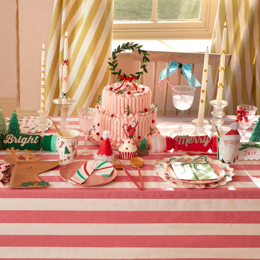 Candy Cane Napkin