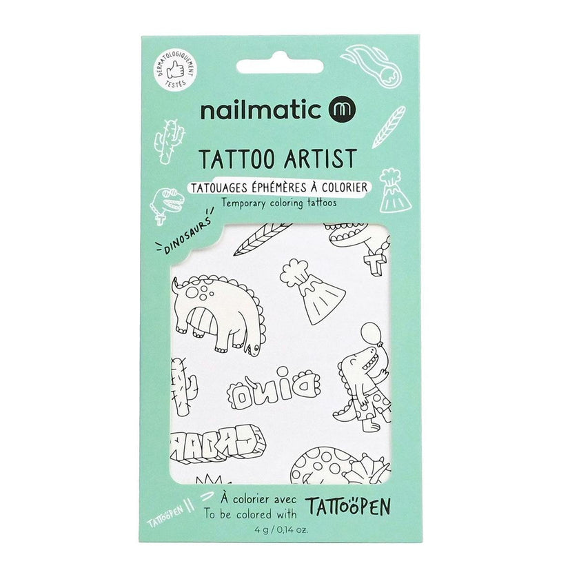 Tattoo Temporary for Kids DINOSAURS