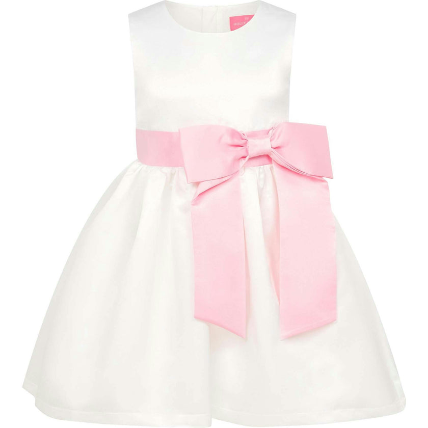Lilibet Satin Bow Occasion Party Dress