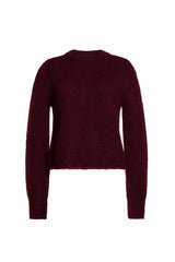 AVA SWEATER | MERLOT