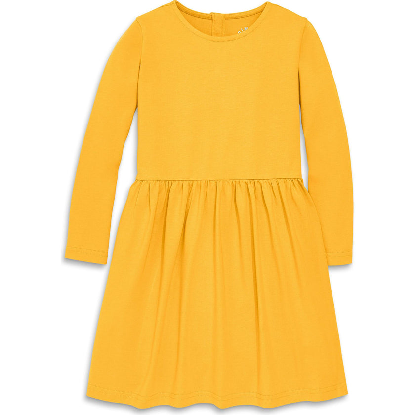 Kids long sleeve perfect pocket dress