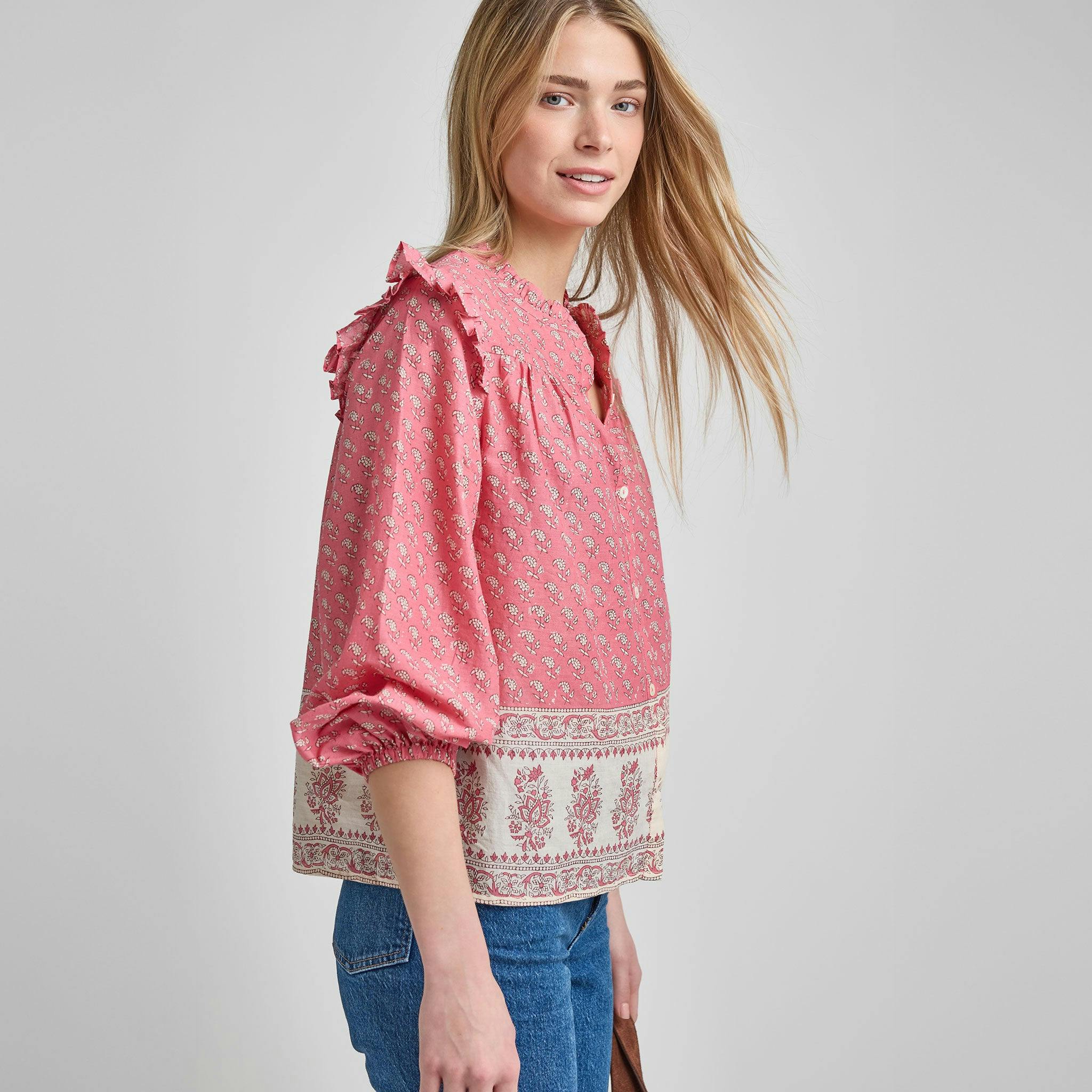 Womens Misha Top - Small Paisley