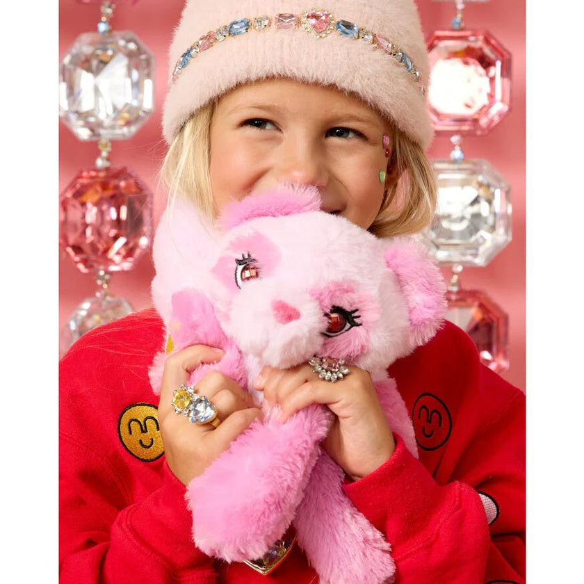 Cotton Candy Jeweled Scarf