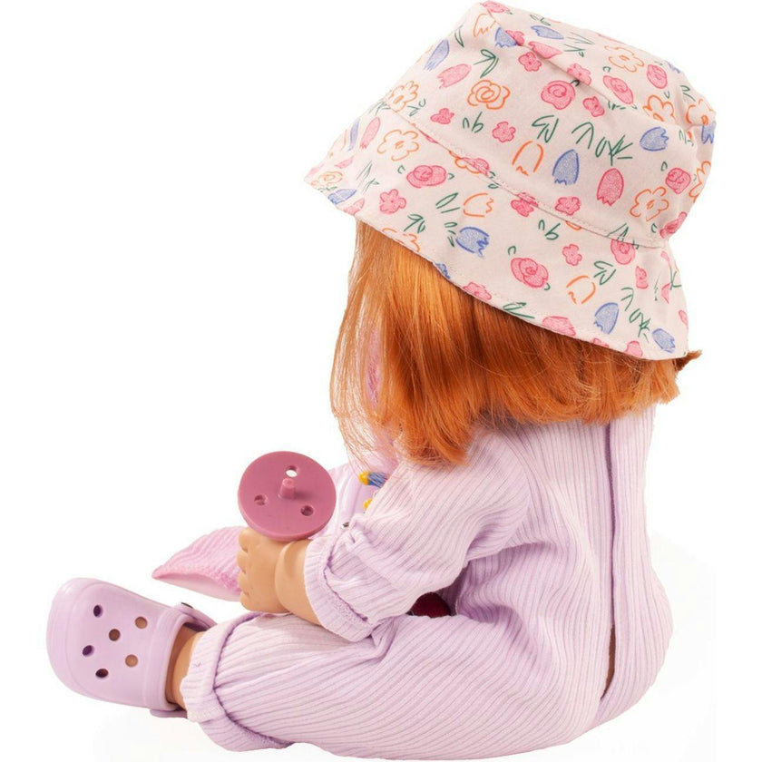 Maxy Aquini 16.5" All Vinyl Bath Baby Doll with Red Hair to Wash and Style