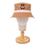 Reversible Bucket Hat – Pals in Print Collection: Teddy Bears