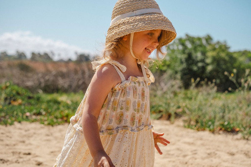 Amber Dress in Early Blooms