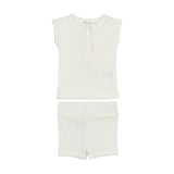 Ladder Stripe Short Set