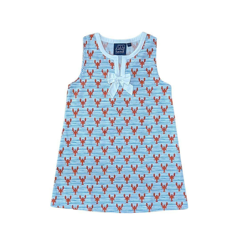 Lobster Wave Shift Dress