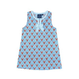 Lobster Wave Shift Dress