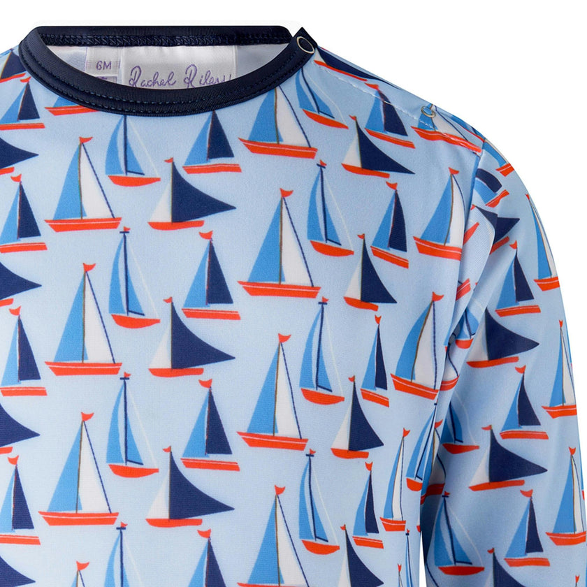 Sailboat Frill Rashguard