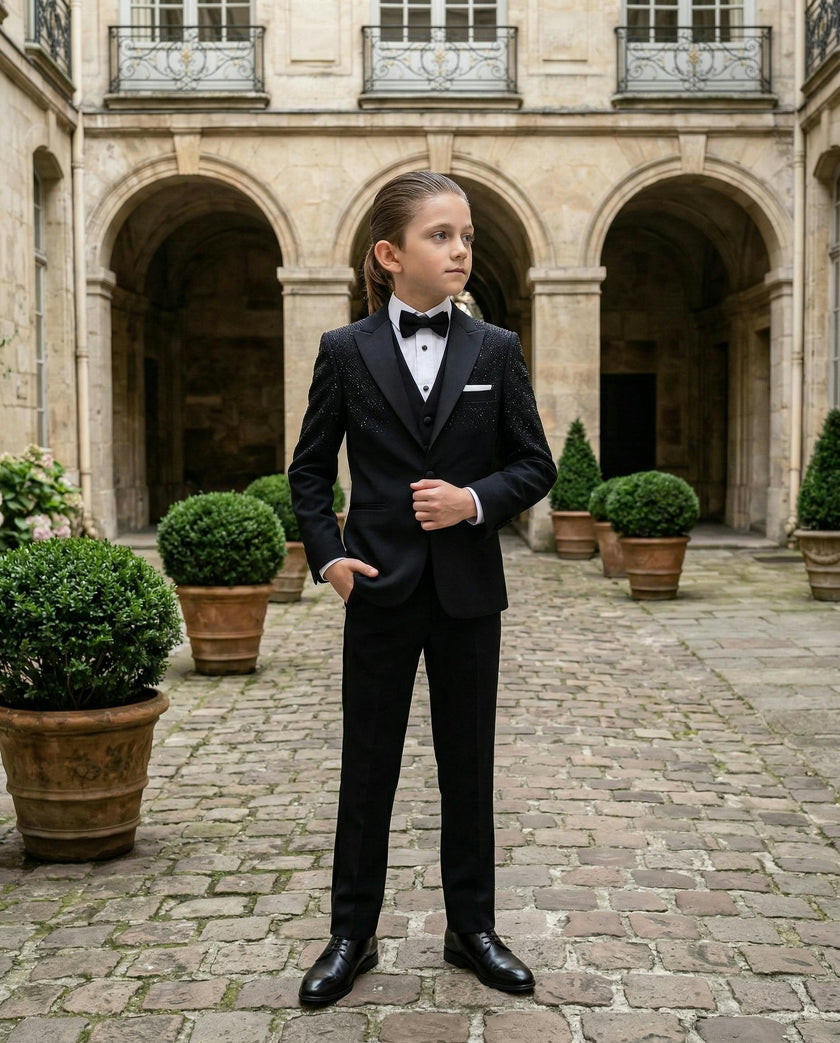 Black Sparkle Suit