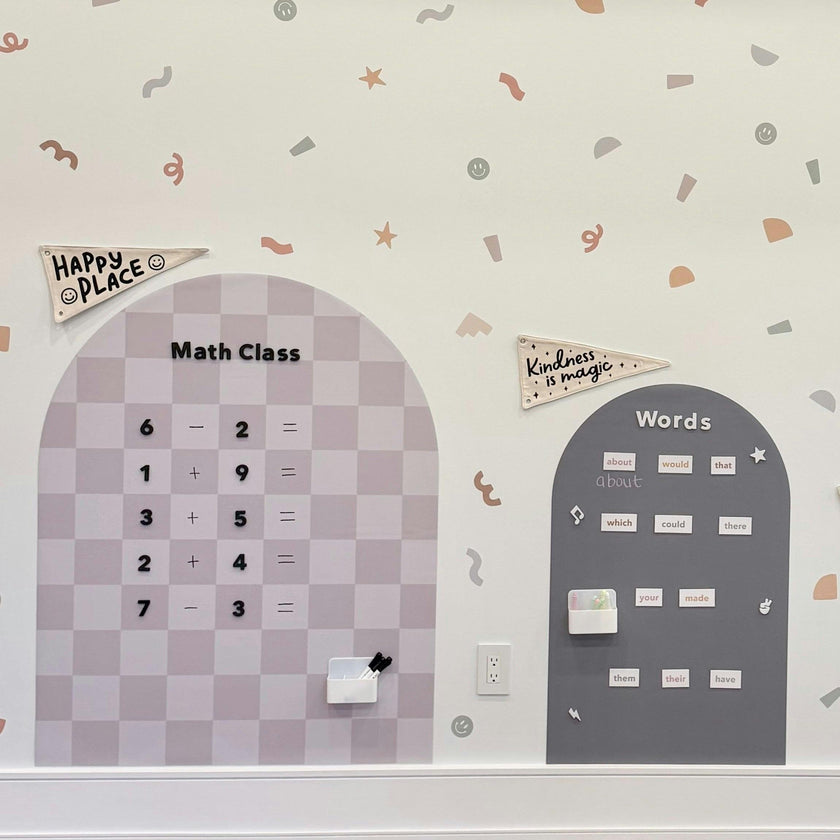 MEGA Magic Playwall - Arch Magnetic Wall Decal for Kids
